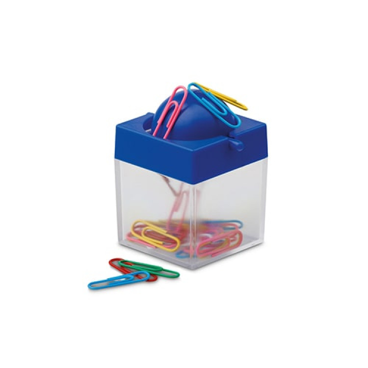 Plastic box for clips